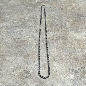 Faux, Costume, Estate Jewelry, Silver Chain, Necklace